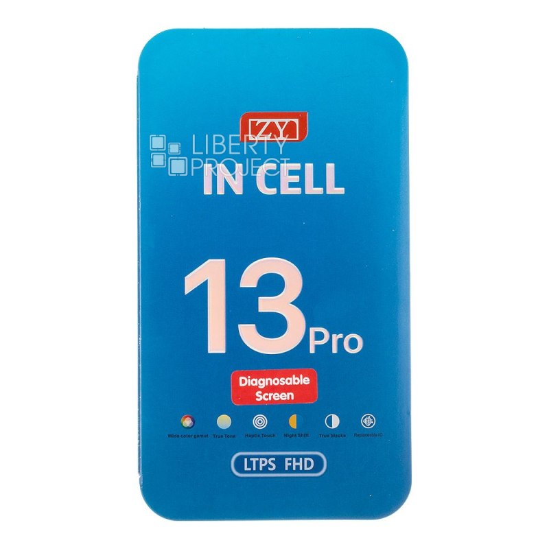 LCD дисплей для Apple iPhone 13 Pro (черный) матрица ZY In-Cell LTPS FHD (привязка без пайки) — фото 4