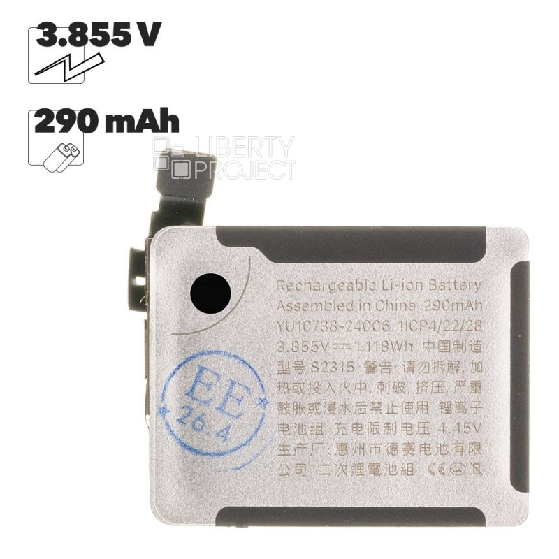 Аккумулятор (АКБ) для Apple Watch Series 10 42 mm (A2997, A2998, A3001, A3002)New Original IC — фото 2