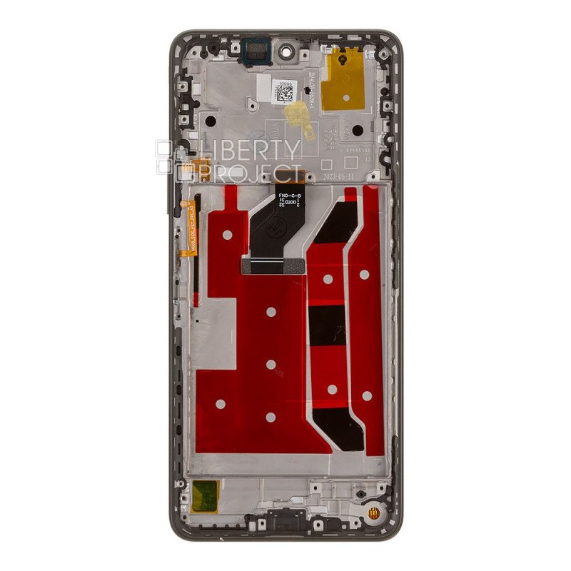 LCD дисплей для Huawei Nova 11i (MAO-LX9N) с тачскрином в рамке (черный) OR LCD — фото 3