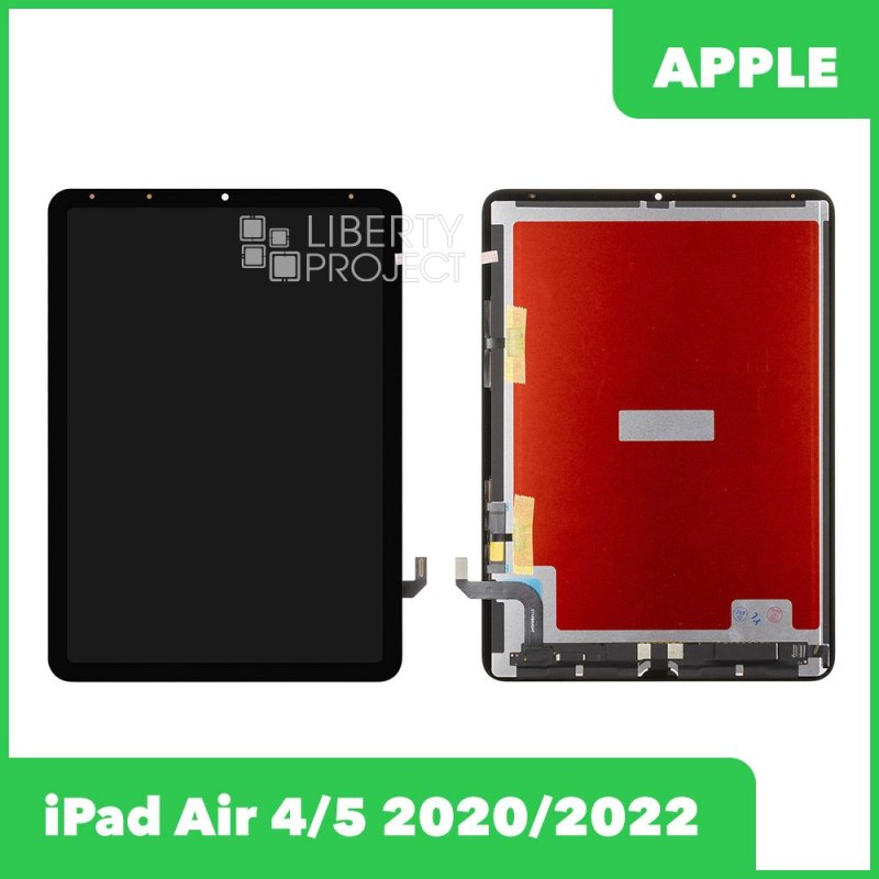 LCD дисплей для Apple iPad Air 4/5 (черный) 10.9" 2020 (A2316/A2324/A2325/A2072) / 2022 (A2588/A2589/A2591) — фото 2
