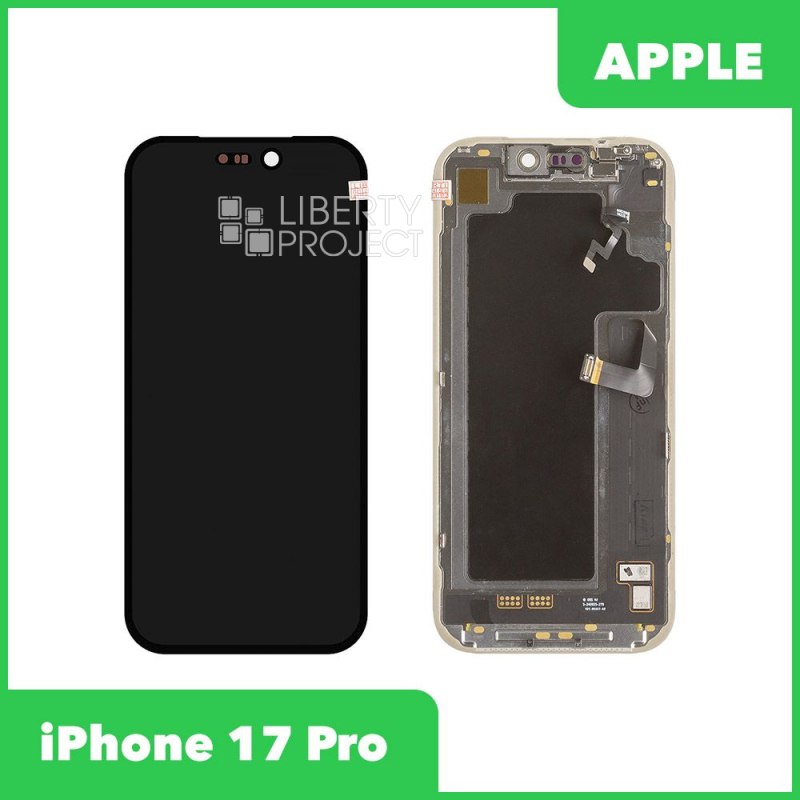 LCD дисплей для Apple iPhone 17 Pro (черный) (Ref) — фото 2