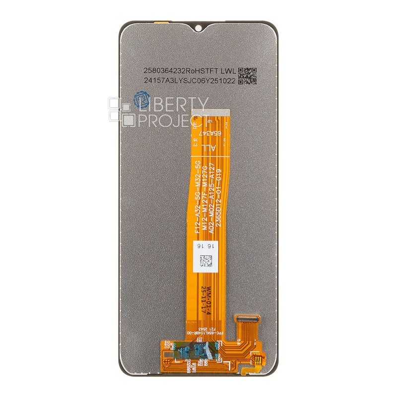 LCD дисплей для Samsung Galaxy A12/A12S/M12/A02 SM-A125/A127/M127/A022 в сборе (черный) — фото 3