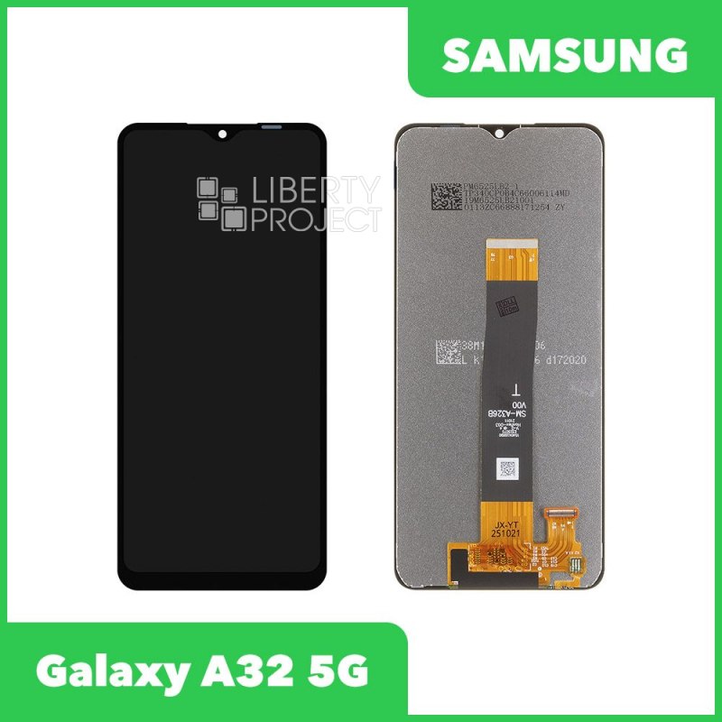 LCD дисплей для Samsung Galaxy A32 5G SM-A326 GH82-25121A без рамки (черный) 100% OR SP — фото 2