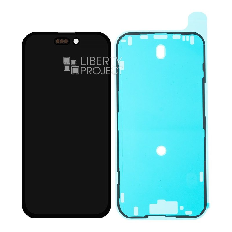 LCD дисплей для Apple iPhone 15 (черный) матрица ZY In-Cell FHD a-si — фото 5