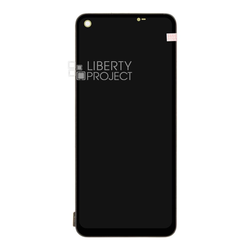 LCD дисплей для Realme 10 4G (RMX3630) с таскрином в рамке AMOLED (черный) 100% OR — фото 4