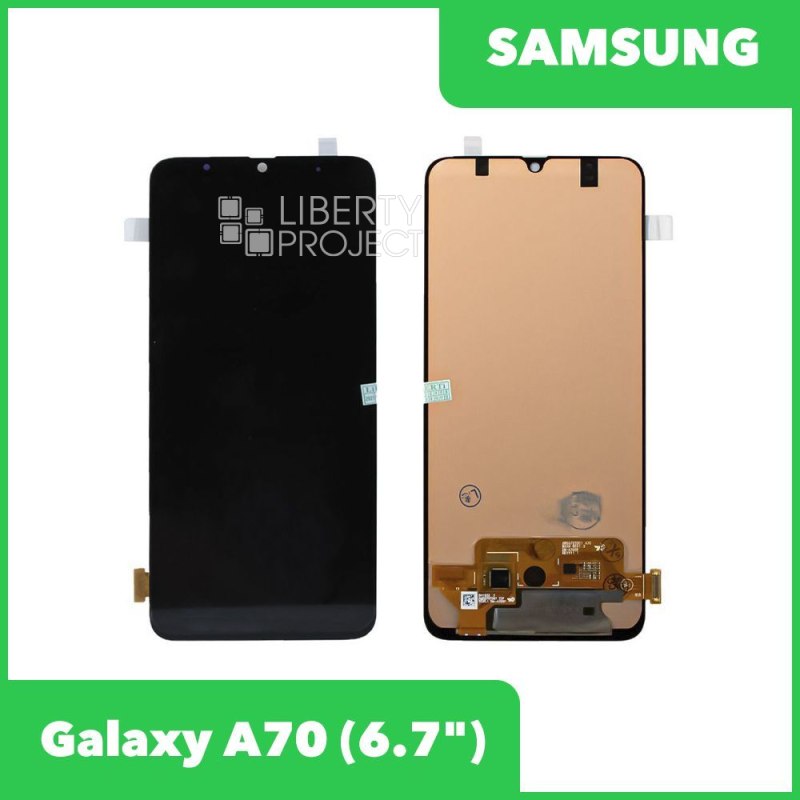 LCD дисплей для Samsung Galaxy A70 SM-A705 в сборе с тачскрином (OLED), черный
