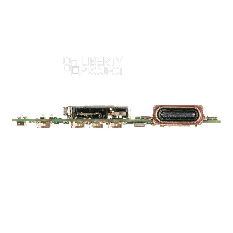 Шлейф/FLC Samsung Galaxy S22 Plus на системный разъём/микрофон — фото 4