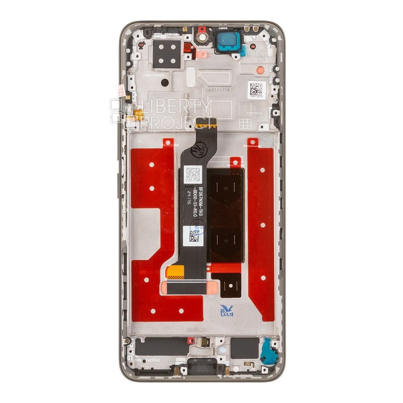 LCD дисплей для Huawei Honor 200 (ELI-AN00/ELI-NX9) с тачскрином в рамке AMOLED (черный) 100% OR — фото 3