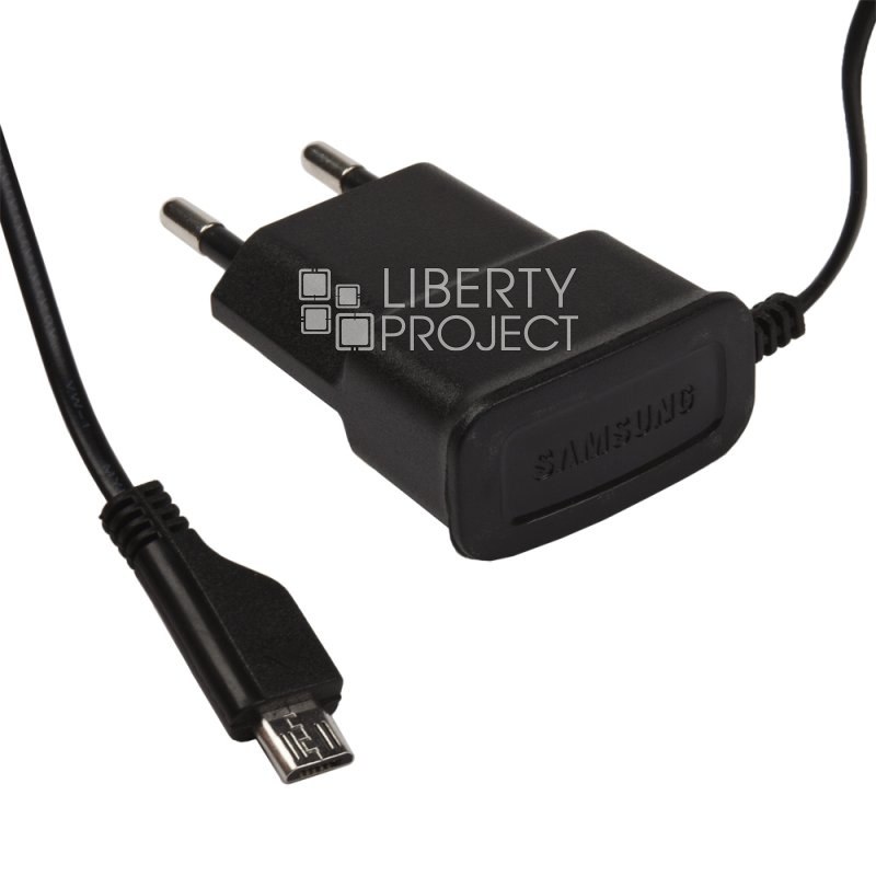 СЗУ "Galaxy Travel Charger" Micro USB 5V 0.6A(черное/коробка) — купить оптом в интернет-магазине Либерти