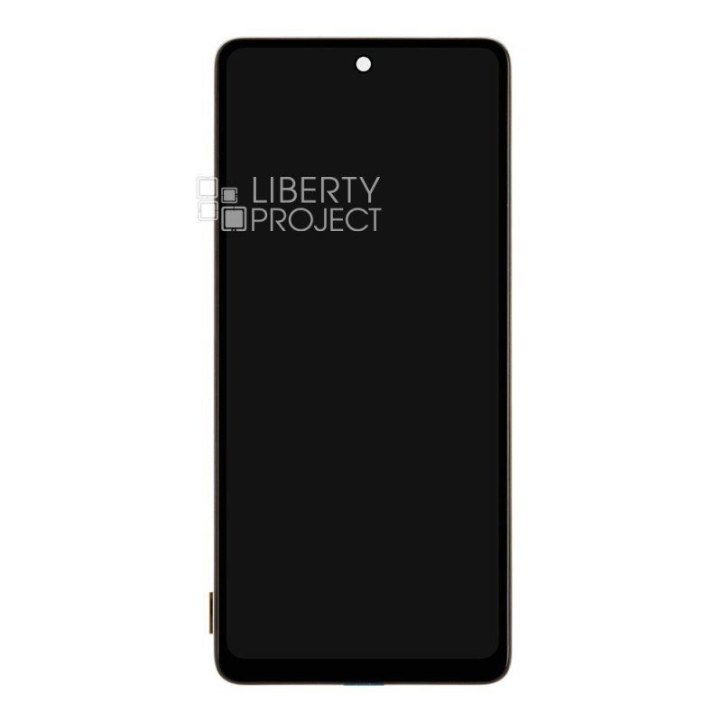 LCD дисплей для Samsung Galaxy M52 SM-M525 в сборе в рамке incell (черный) — фото 4