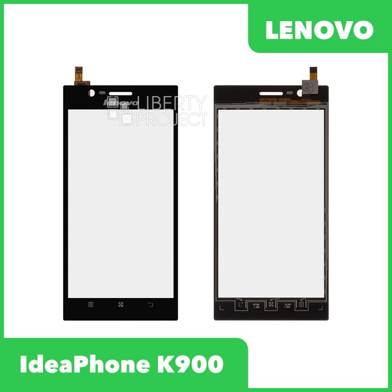 Тачскрин для Lenovo K900 IdeaPhone (черный)