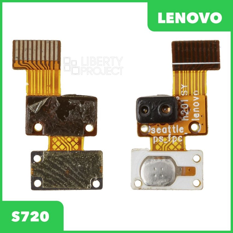 Шлейф/FLC для Lenovo S720 с кнопкой включения и датчиком приближения