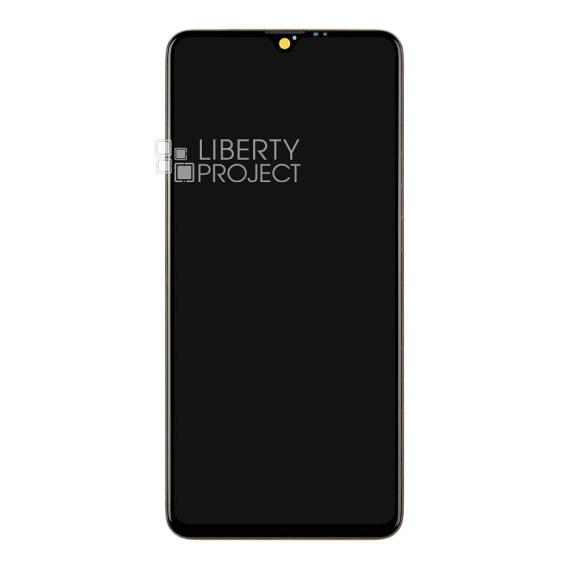 LCD дисплей для Samsung Galaxy A20s SM-A207F/DS в рамке (черный) 100% OR — фото 5