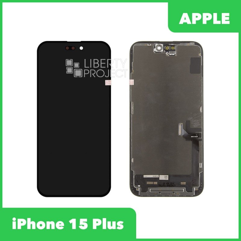 LCD дисплей для Apple iPhone 15 Plus (черный) матрица ZY In-Cell A-SI HD+ — фото 2