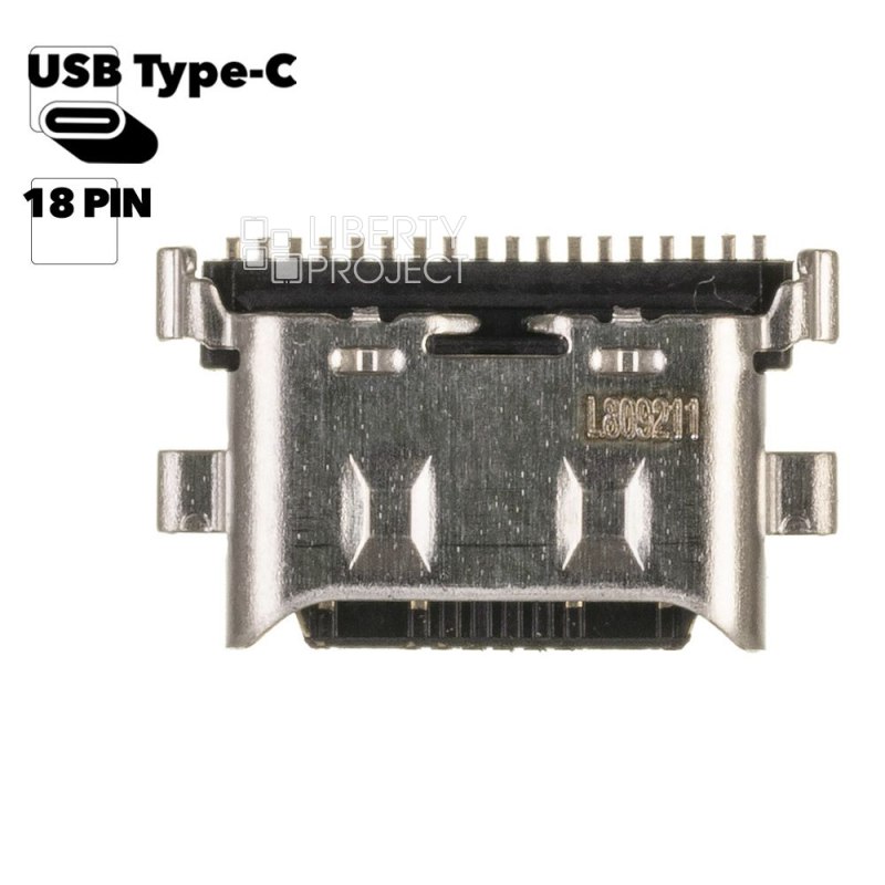 Системный разъем (зарядки) для Samsung A205F/A305F/A307F/A315F/A325F/A405F/A505F/A705F/M307 (Type-C) — фото 2