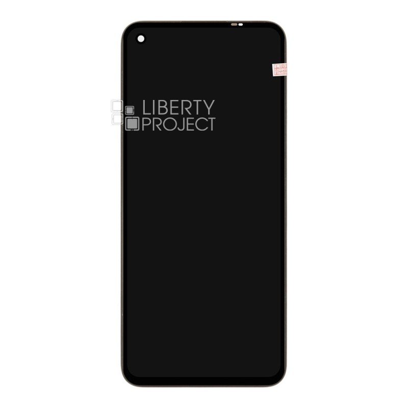 LCD дисплей для Oppo A53 4G (CPH2127) с тачскрином в рамке (черный) 100% OR — фото 4