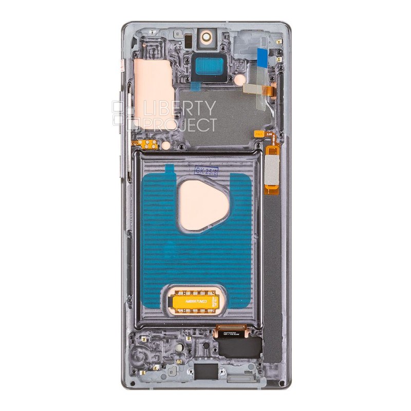 LCD дисплей для Samsung Galaxy Note 20 SM-N981 в сборе в рамке CK OLED (черный) — фото 3