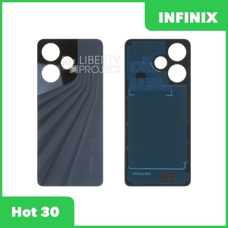 Задняя крышка для Infinix Hot 30 (X6831) (черный) — купить оптом в интернет-магазине Либерти