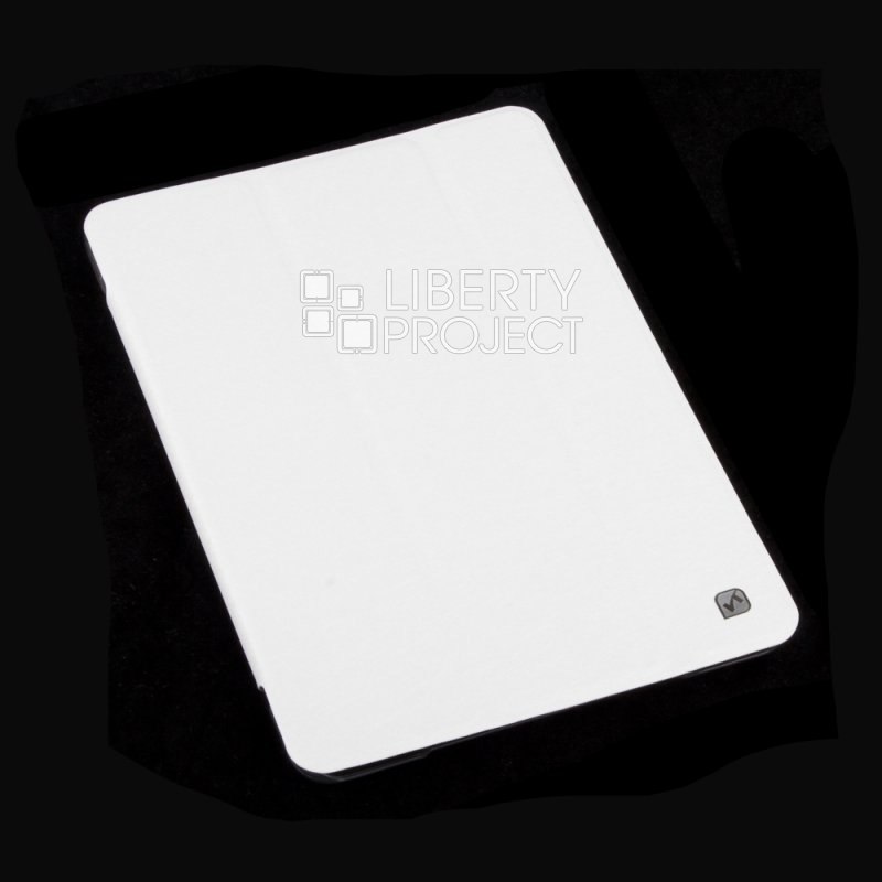 Чехол для iPad mini/mini 2 &quot;HOCO&quot; Ice series leather case раскладной кожаный (белый)