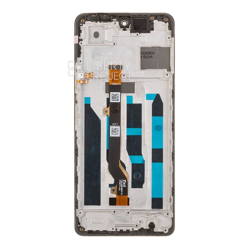 LCD дисплей для Tecno Pova 5 (LH7n) с тачскрином в рамке (черный) OR LCD — фото 3