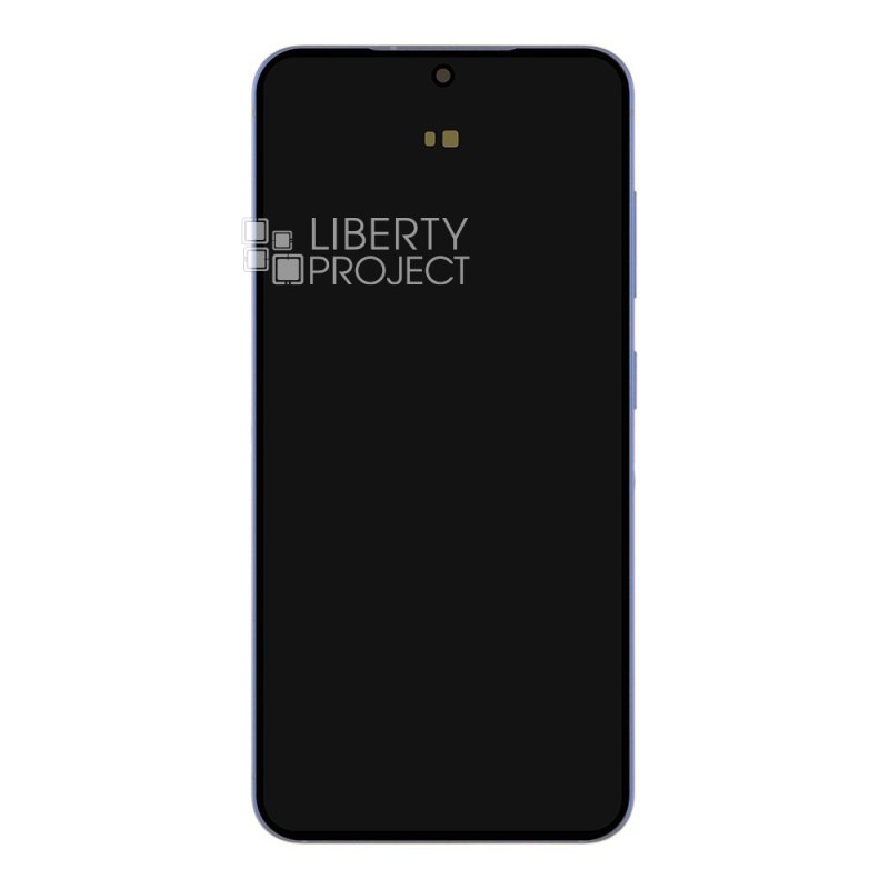LCD дисплей для Samsung Galaxy S25 SM-S931 GH82-36329D в рамке (синий) 100% OR SP — фото 5