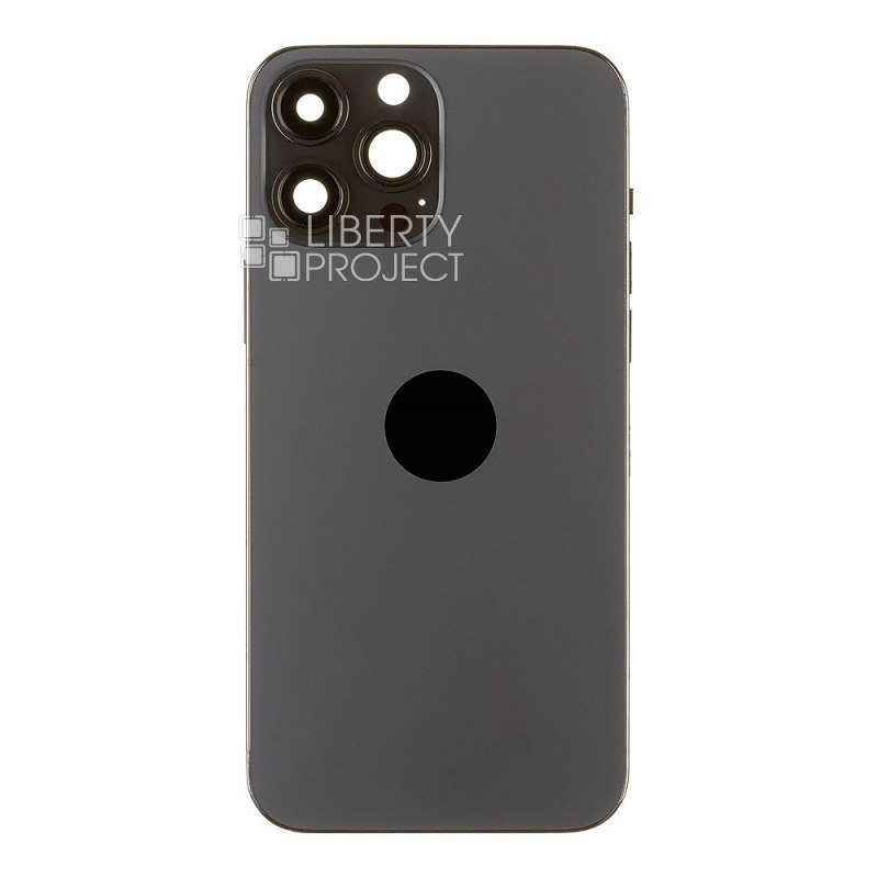 Корпус для Apple iPhone 13 Pro Max в сборе со шлейфами (черный) — фото 5