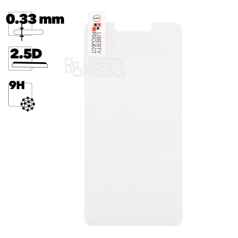 Защитное стекло &quot;LP&quot; для Xiaomi Redmi Note 4 Tempered Glass 0,33 мм, 2,5D 9H (ударопрочное)