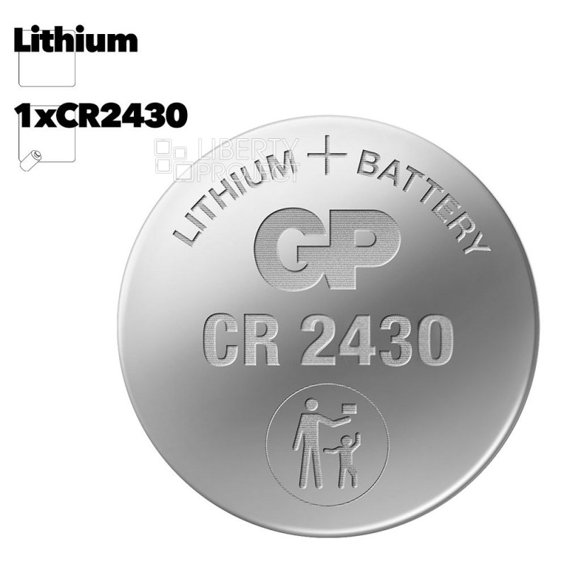 Батарейка GP CR2430 BL1 Lithium 3V (1 шт)