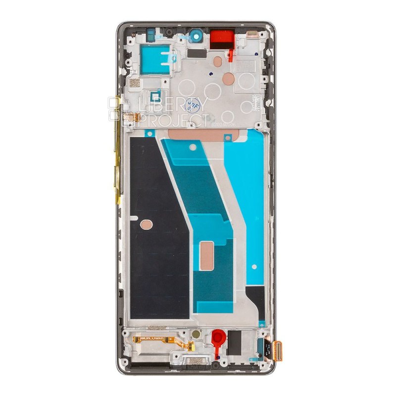 LCD дисплей для Tecno Spark 20 Pro + (KJ7) с тачскрином в рамке (черный) OR LCD — фото 3