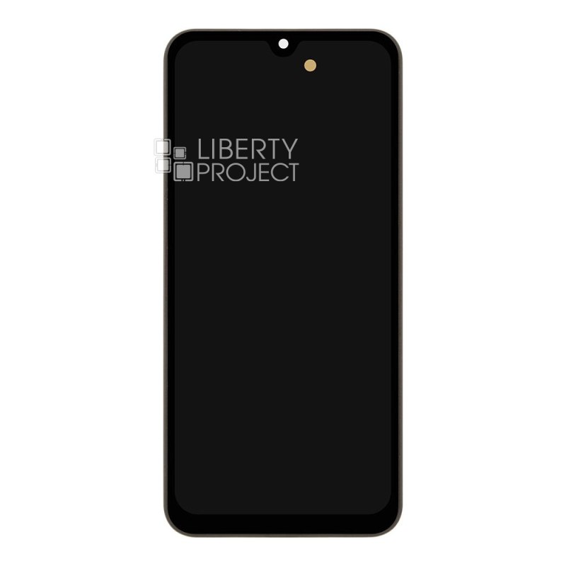 LCD дисплей для Samsung Galaxy A25 5G SM-A256 с тачскрином в рамке OLED Full Size (черный) — фото 4
