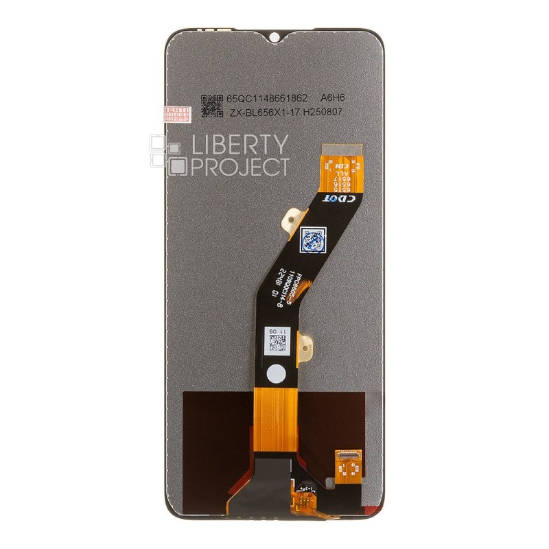 LCD дисплей для Infinix Smart 7/7HD/7 Plus/HOT 30i/Tecno POP 7/ Spark 10/10C/Spark Go 2023/Itel A60S (черный)OR LCD — фото 3