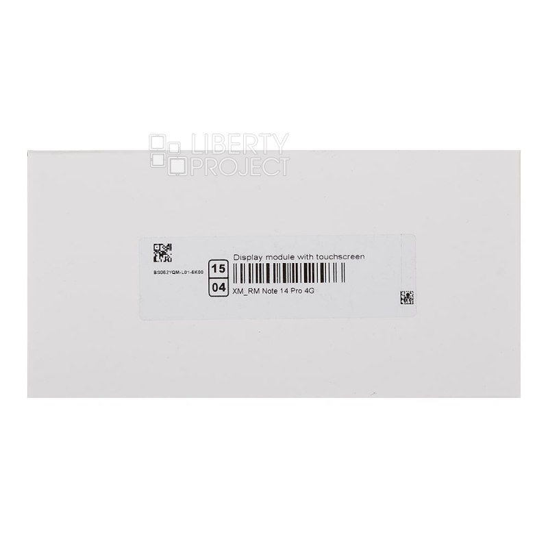 LCD дисплей для Xiaomi Redmi Note 14 Pro 4G с тачскрином (черный) 100% OR — фото 4