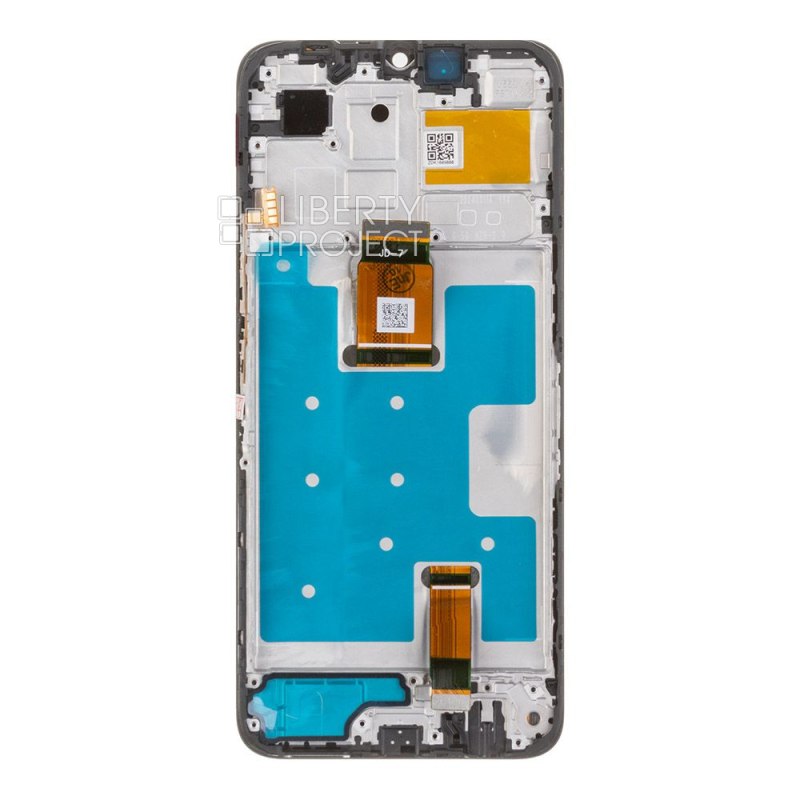 LCD дисплей для Huawei Honor X6b (JDY-LX1/JDY-LX2) с тачскрином в рамке (черный) — фото 3