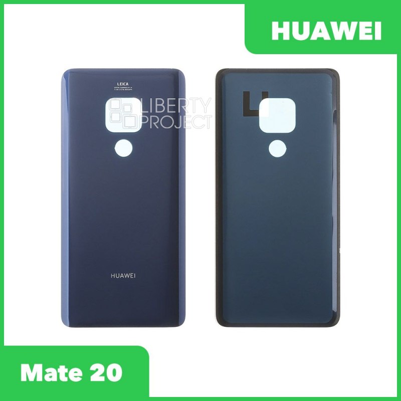 Задняя крышка для Huawei Mate 20 (HMA-L29) (синий) — купить оптом в интернет-магазине Либерти