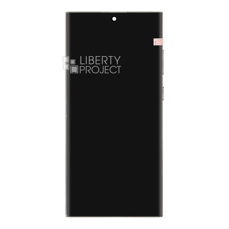LCD дисплей для Samsung Galaxy S23 Ultra (EUR) S918 в сборе в рамке incell (черный) — фото 5