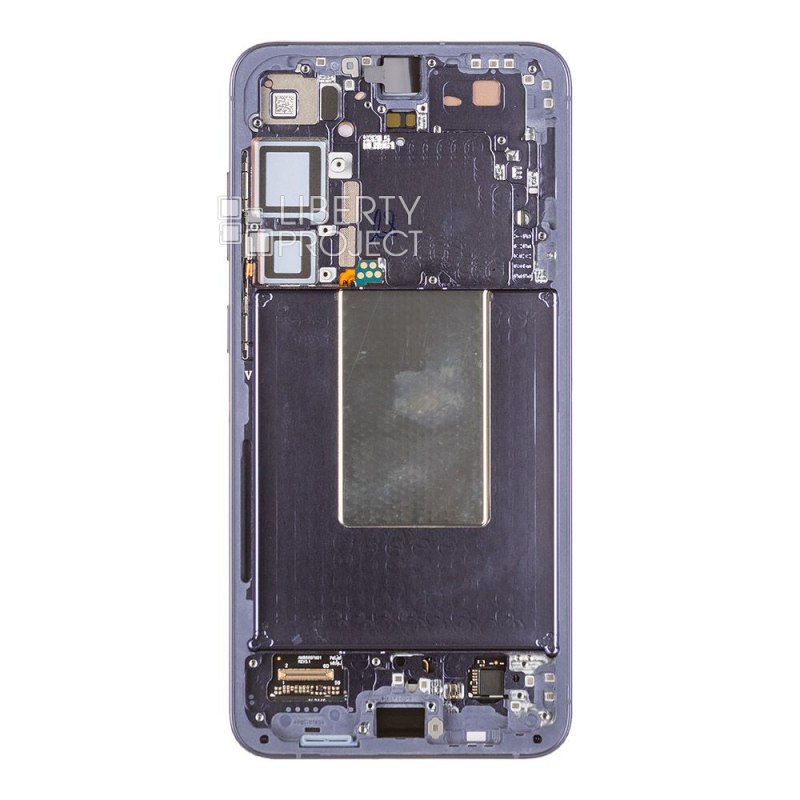 LCD дисплей для Samsung Galaxy S24 Plus 5G SM-S926 в рамке (фиолетовый) 100% OR SP — фото 3