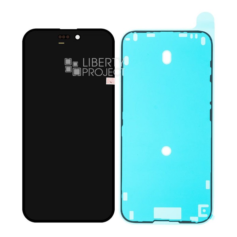 LCD дисплей для Apple iPhone 16 Plus (черный) матрица ZY OLED (привязка без пайки) — фото 5