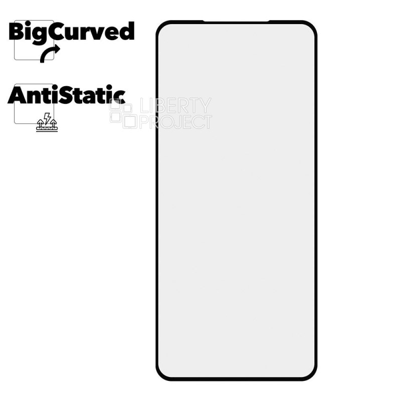 Защитное стекло для Xiaomi Redmi Note 11 Pro+ Super max Anti-static  big curved glass
