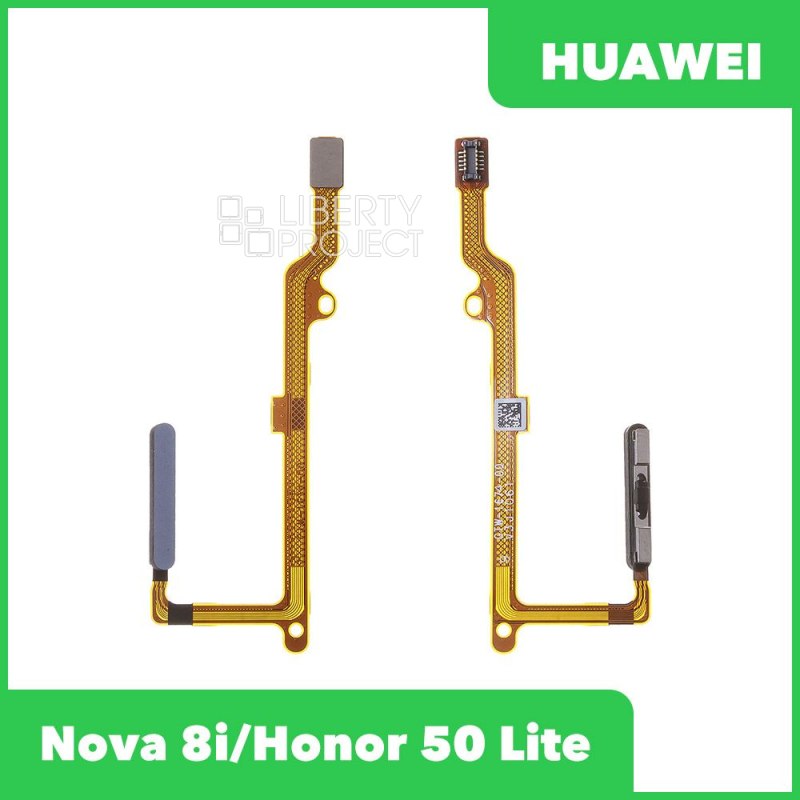 Сканер отпечатка пальца Huawei Honor 50 Lite (NTN-LX1)/50 SE (JLH-AN00)/Nova 8i (NEN-LX1) сканер отпечатка пальцев (синий) — фото 2
