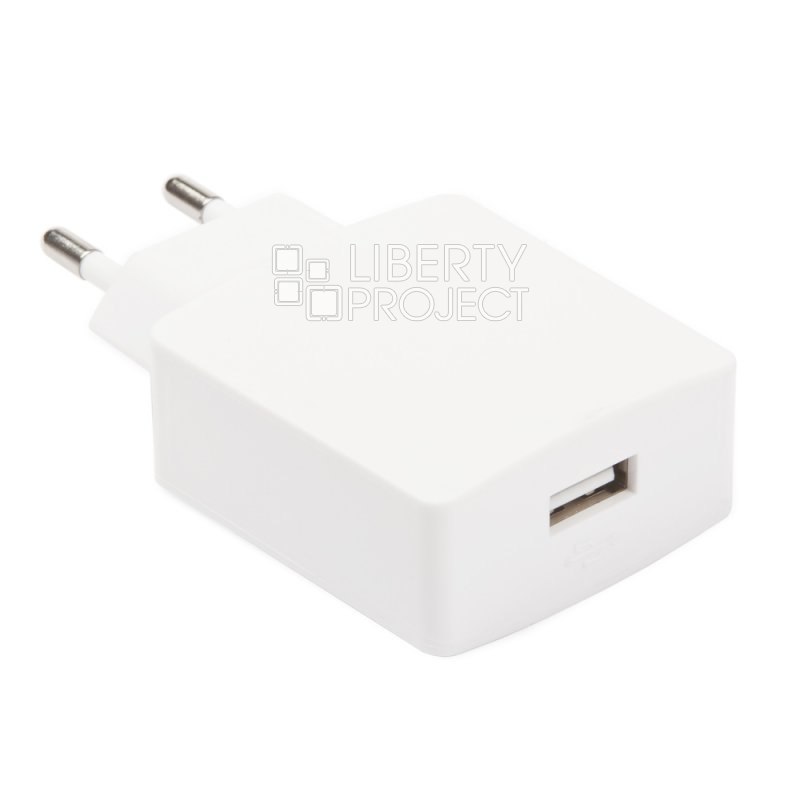 СЗУ для Huawei (5V - 2A) + кабель Micro USB (белое/коробка)