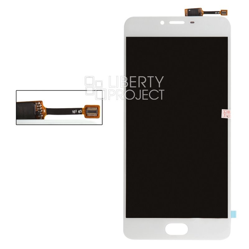 LCD дисплей для Meizu U20 с тачскрином (белый) — купить оптом в интернет-магазине Либерти