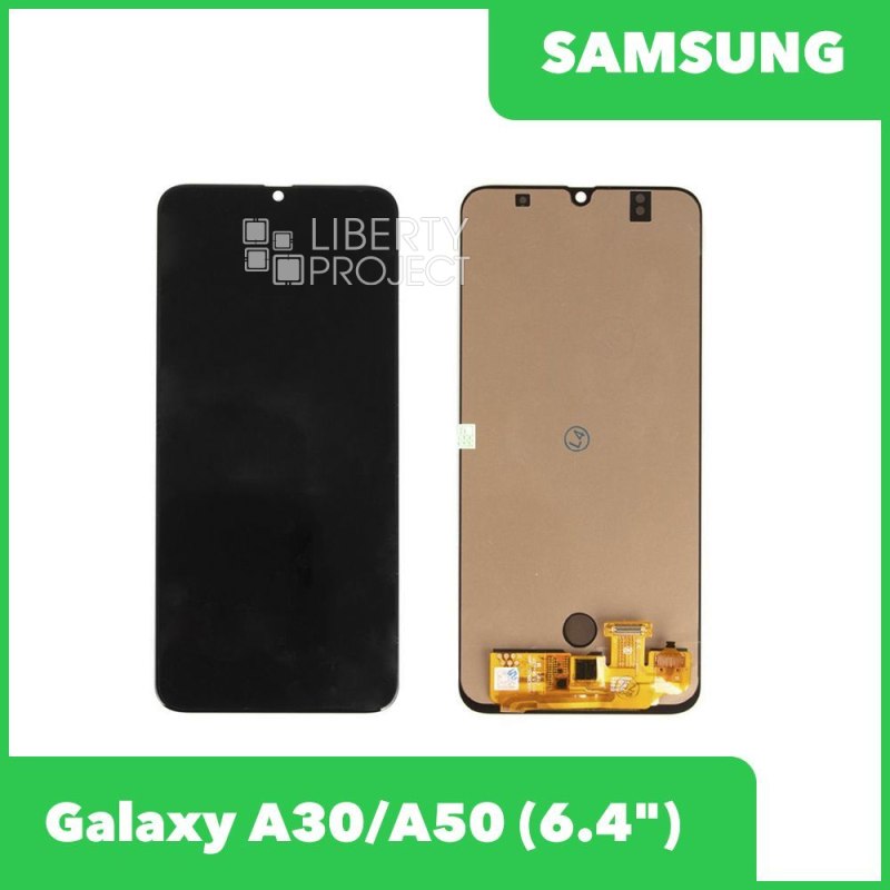 LCD дисплей для Samsung Galaxy A50 SM-A505 в сборе (OLED), черный — купить оптом в интернет-магазине Либерти