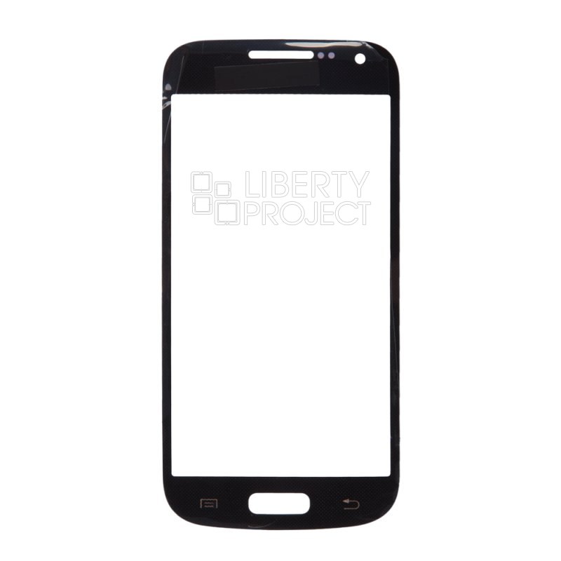 Стекло для переклейки Samsung Galaxy S4 mini (черный)