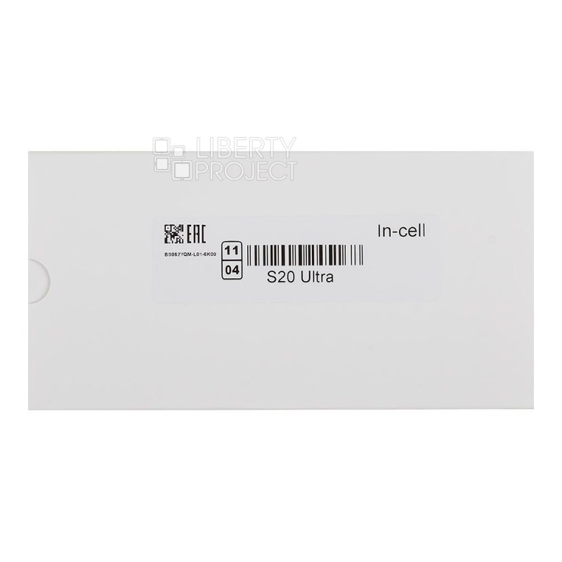 LCD дисплей для Samsung Galaxy S20 Ultra G988 в сборе в рамке incell (черный) — фото 4