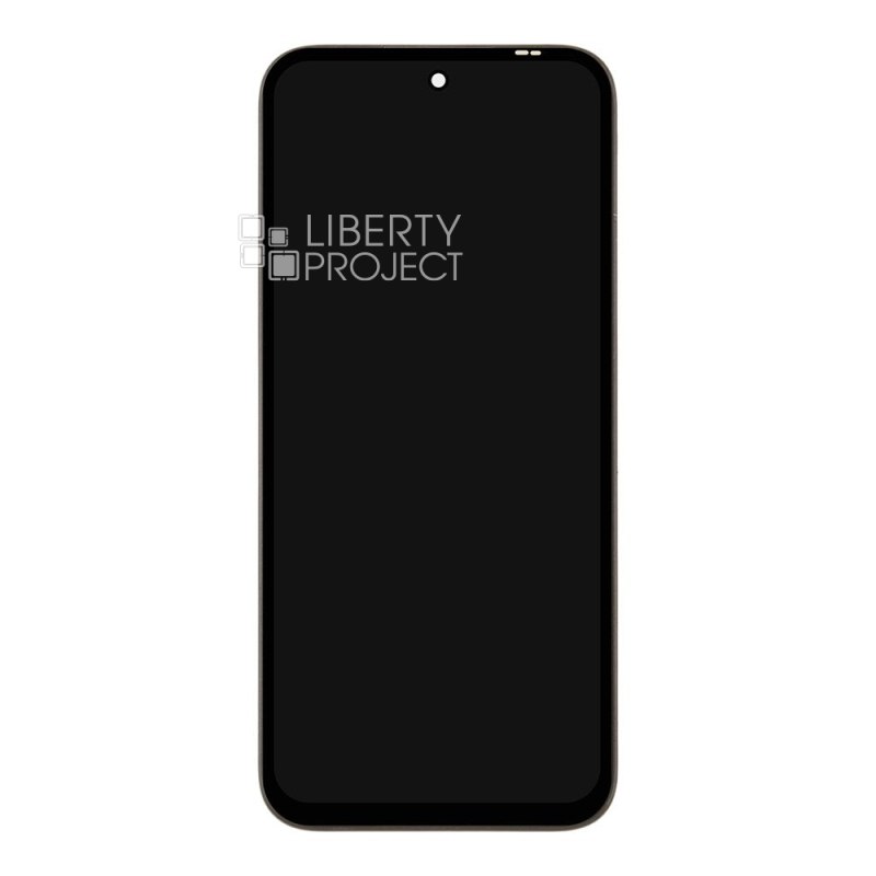 LCD дисплей для Huawei Honor X6c (NIC-LX1) с тачскрином в рамке (черный) OR LCD — фото 4
