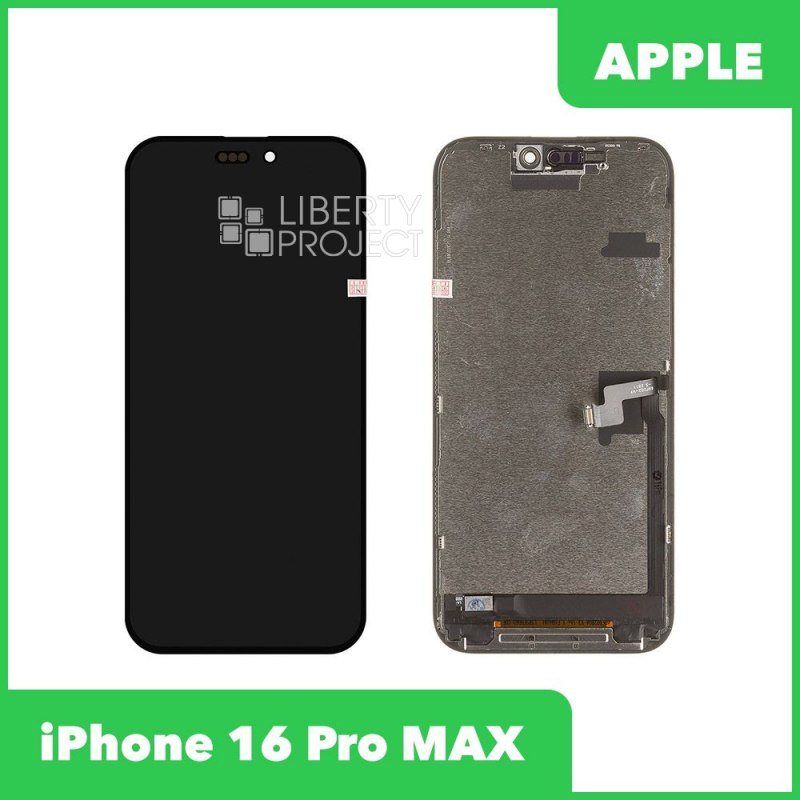 LCD дисплей для Apple iPhone 16 Pro MAX (черный) матрица ZY In-Cell LTPS FHD (привязка без пайки) — фото 2