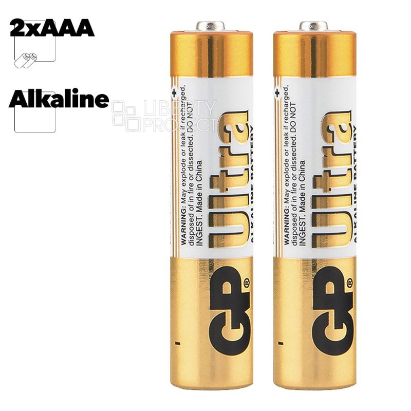Батарейка GP ULTRA LR03 AAA BL2 Alkaline 1.5V (2 шт)