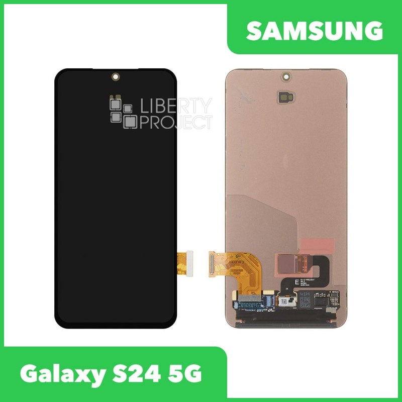 LCD дисплей для Samsung Galaxy S24 5G SM-S921B GH82-33286A без рамки (черный) 100% OR — фото 2