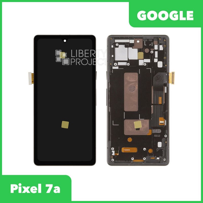LCD дисплей для Google Pixel 7a в сборе с тачскрином HARD OLED (черный) — фото 2