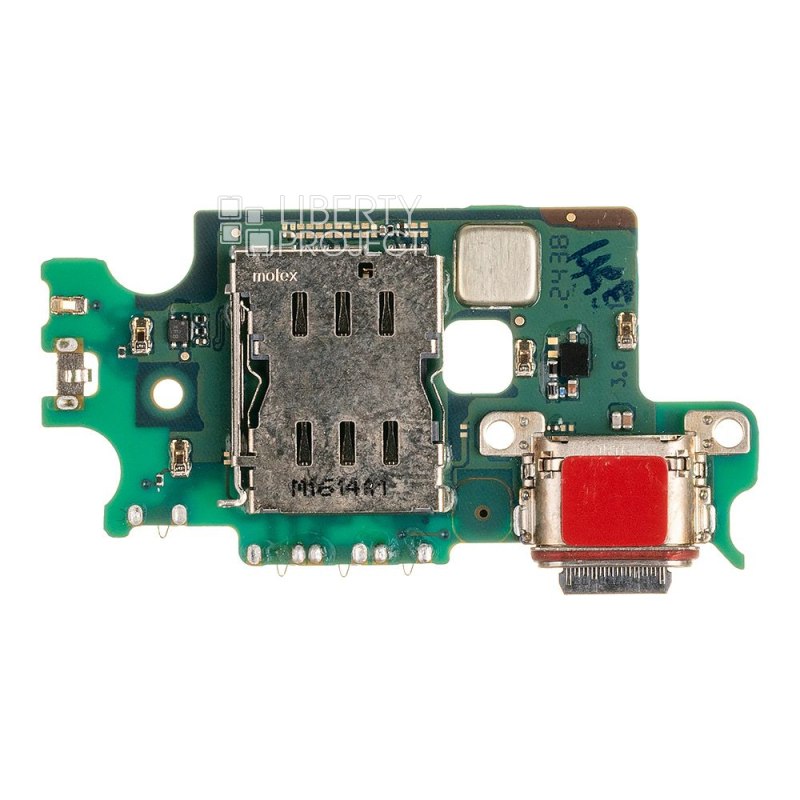 Шлейф/FLC Samsung Galaxy S22 Plus на системный разъём/микрофон — фото 5